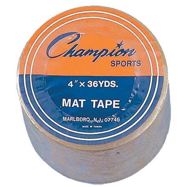 Champion Sports 4X36MT 4 in. x 36 Yards Mat Tape; Clear 4X36MT - main